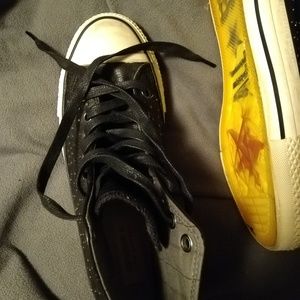 John Varvatos Leather Chucks